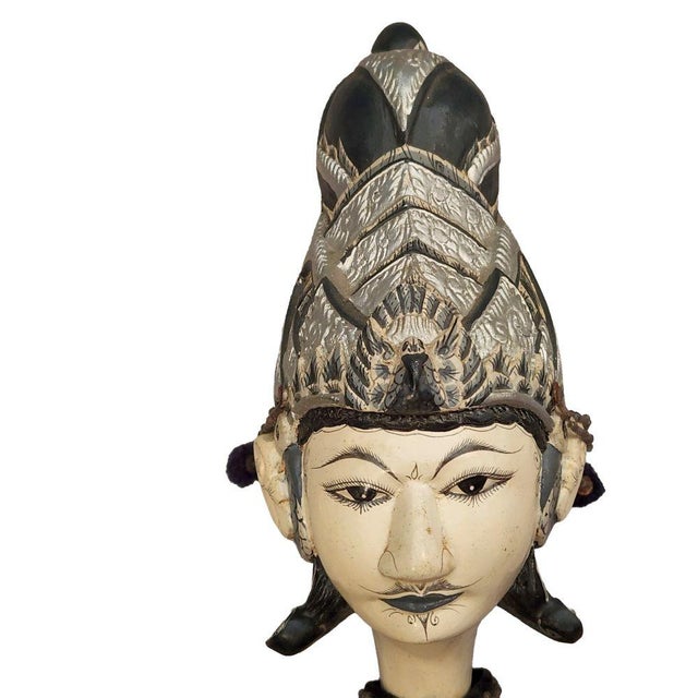 Indonesian Wayang Golek Puppets - Mid 1900s For Sale - Image 4 of 7