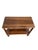 Brown Vintage Bamboo Two-Tier Side Table | Hollywood Regency Coastal Rattan Accent Table For Sale - Image 8 of 10