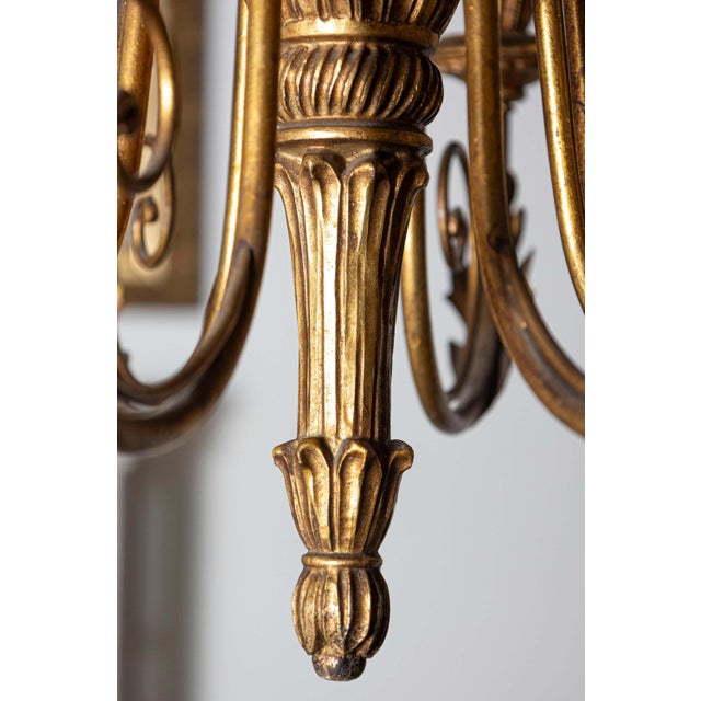 Mid 20th Century French Chandelier For Sale - Image 10 of 11