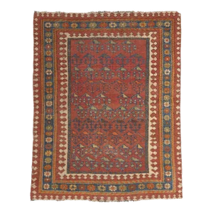 Early 20th Century Antique Persian Malayer Rug, 03'08 X 04'08