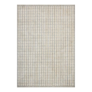 Amber Lewis x Loloi Bexley Rug in Slate / Natural 7'-10" x 10' Area Rug For Sale