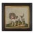 Antique Victorian Folk Art Needlepoint Embroidery of a Spaniel, 19Th Century For Sale