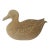 Vintage Brass Duck Trivet With Patina For Sale