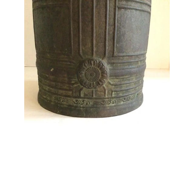 Metal 19th Century Bronze Temple Bell For Sale - Image 7 of 9