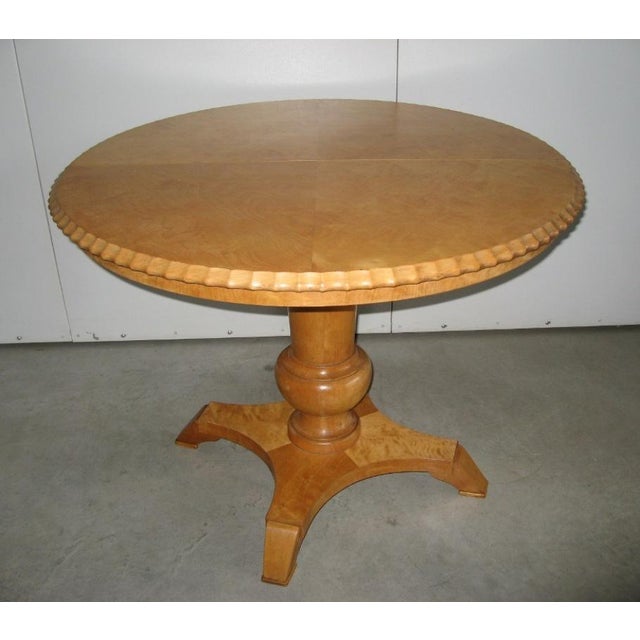 Antique Round Extendable Table from Befos, 1900s For Sale - Image 11 of 11