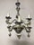Vintage French Porcelain Flower Chandelier For Sale - Image 3 of 18