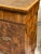 Pair of large Italian Art Deco bedside tables from the 1930s. Walnut and walnut burl frame, featuring a hidden drawer...