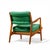 Wood Jens Risom Mid Century Lounge Chair For Sale - Image 7 of 9