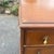Antique Maple Wood Dresser With Teardrop Brass Hardware Chest of Drawers For Sale - Image 10 of 11