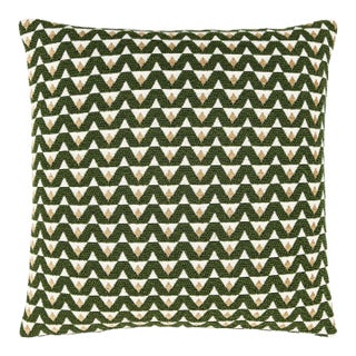 Scalamandre 22" x 22" Crizia Pillow in Everglade Sand For Sale