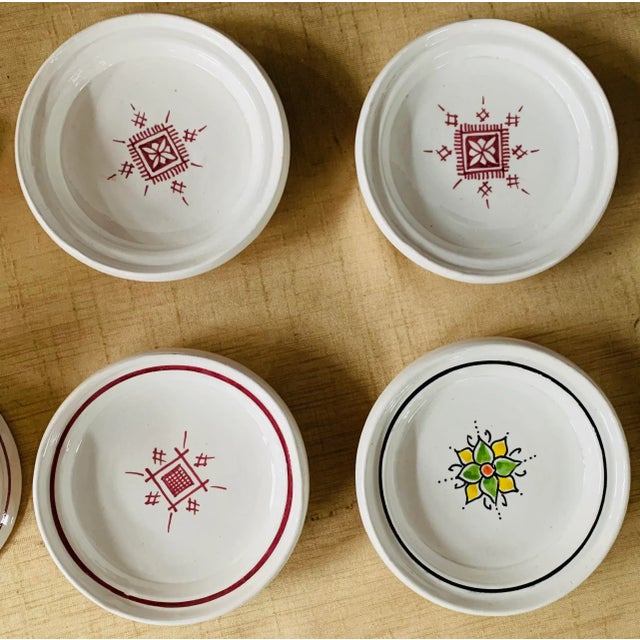 Ceramic Set of Four Small Serving Dishes or Tajines For Sale - Image 7 of 9
