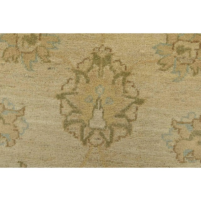 Beige Ziegler Rug 8’5” X 9’7” Beige Wool Traditional Hand-Knotted Oriental Carpet For Sale - Image 8 of 15