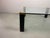 A highly distinctive glass and brass coffee table designed by Peter Ghyczy in the Netherlands during the 1970s. The table...