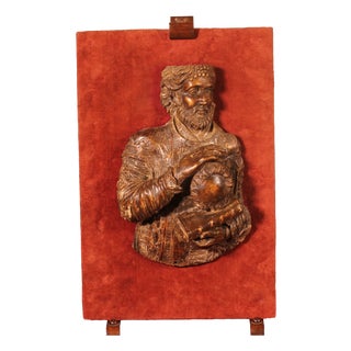 Renaissance Saint Bartholomew in Walnut, 1600s For Sale
