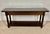 Large Spanish Walnut Rustic Console with Three Drawers and Lower Shelf, 1930s For Sale - Image 6 of 15