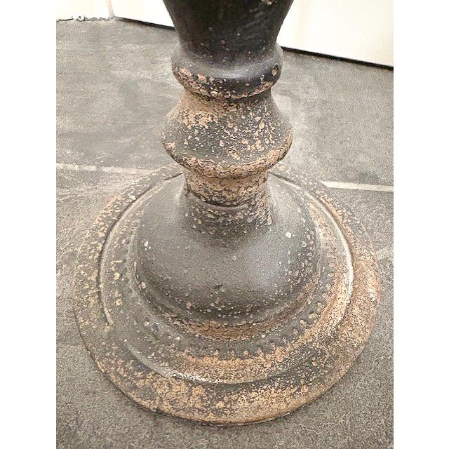 Shabby Chic Pair of Gothic 13-Candle Candelabras For Sale - Image 3 of 4