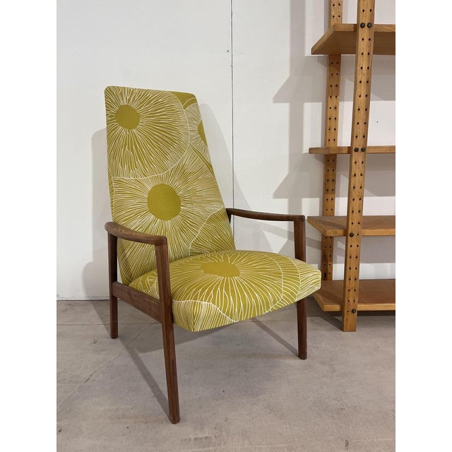 Vintage Armchair with Marimekko Fabric, 1960s, Set of 6 For Sale - Image 4 of 12