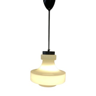Vintage Pendant Lamp in Milkglass, 1970s For Sale