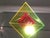 Plastic "Pyramid 2" Contemporary Fluorescent Wall Sculpture by Seda Saar For Sale - Image 7 of 8