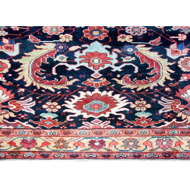 Early 20th Century Persian Heriz Rug For Sale - Image 13 of 14