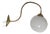 Vintage Art Deco Wall Lamp, Poland, 1950s For Sale