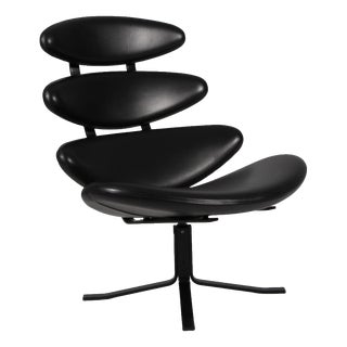 Corona Lounge Chair by Poul M. Volther For Sale