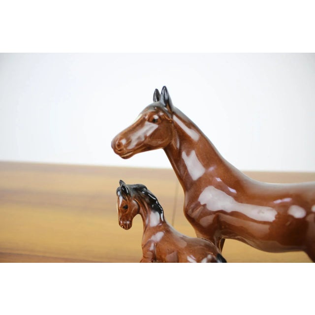 1960s Mid-Century Sculpture of Horses, 1960s For Sale - Image 5 of 9