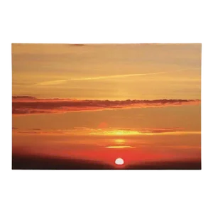 2016 “Sunset” Contemporary Photograph on Canvas by LeoK