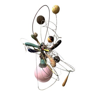 John Balsley Splice & Split Mixed Media Abstract Modern Art Sculpture 1980 For Sale