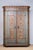 A hand painted armoire or wardrobe, c. 1820, Austria. Made from pine using traditional peg construction techniques with...