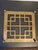 Vintage Brass Square Geometric Trivet MCM Footed For Sale - Image 9 of 10