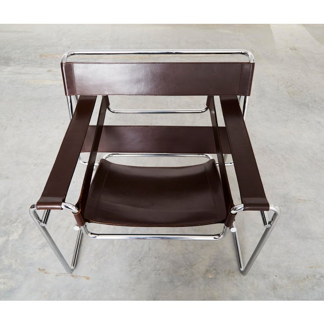 Paar Wassily Chair by Marcel Breuer for Knoll International, 1980s, Set of 2 For Sale - Image 17 of 18