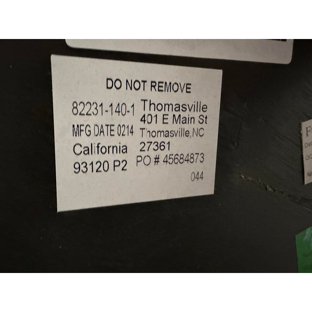 Wood Thomasville Dark Brown Coffee Table For Sale - Image 7 of 7