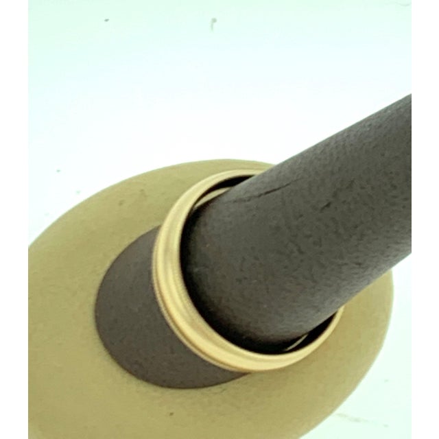 14 Karat Gold Milgrain Half Round Comfort Fit Wedding Band 8.5 Grams For Sale - Image 13 of 18