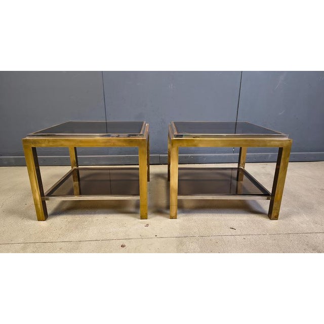 Side Tables from Byjean Charles, 1970s, Set of 2 For Sale - Image 8 of 14