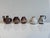 These five handcrafted miniature ceramic vases are unsigned, but each bears the unmistakable signature of the Serocka...