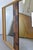 Brown Mid Century Modern 2 Panel Wall Mirror For Sale - Image 8 of 10