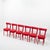 Mummy Chairs by Peter Traag. The chair's distinctive form is achieved by wrapping the beechwood and painted frame in...