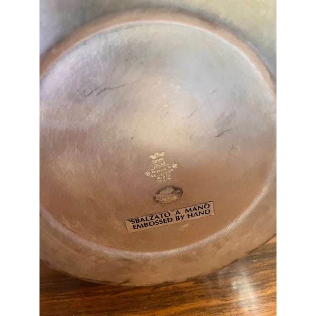 Hand-Embossed Sheffield Planter with 900s Hallmark, 1890s For Sale - Image 5 of 8