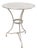 Vintage French Steel Cafe Table For Sale