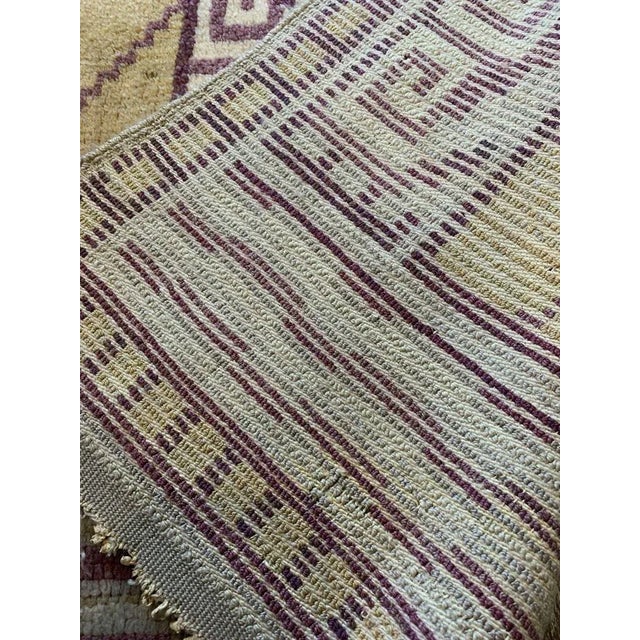 Swedish Art Deco Rug with Greek Key Design, 1930s For Sale - Image 10 of 12