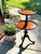 Auburn Carved, Mahogany, Two-Tiered, Parlor/Tea Table With Ornate, Carved Legs, and Detailed Piecrust Edges, Rococo / Victorian Style, C1940 For Sale - Image 8 of 10