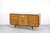 Mid-Century Modern Italian Walnut Burl and Brass Sideboard, 1950s For Sale - Image 4 of 12