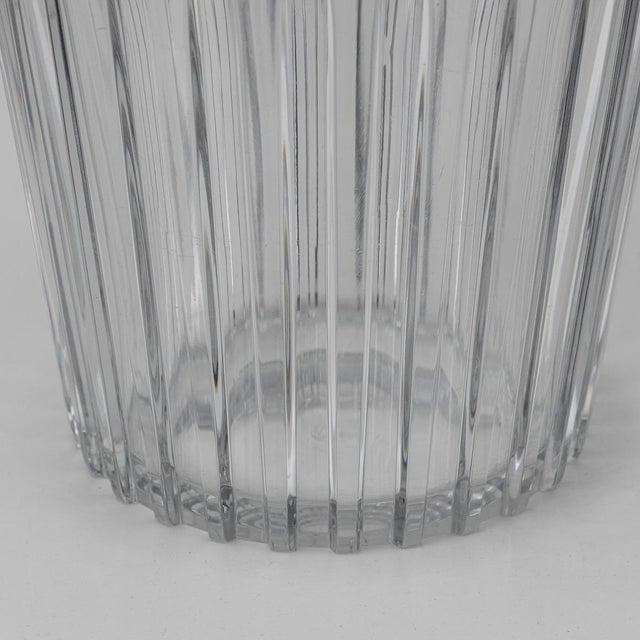 1960s French Silver-Plated & Baccarat Glass Wine Cooler ,1960s For Sale - Image 5 of 14