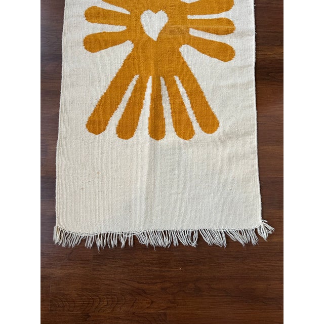 Vintage Handwoven Saddle Blanket in Mohair & Alpaca For Sale - Image 12 of 14