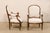 19th C. French Pair Upholstered Fauteuils For Sale - Image 10 of 12