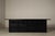 Large Architectural 4-Door Sideboard in Ebonized Wood, 1990s For Sale - Image 3 of 17