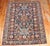 19th Century Late 19h Century Caucasian Shirvan Rug - 3'10" x 5'3" For Sale In New York - Image 6 of 9