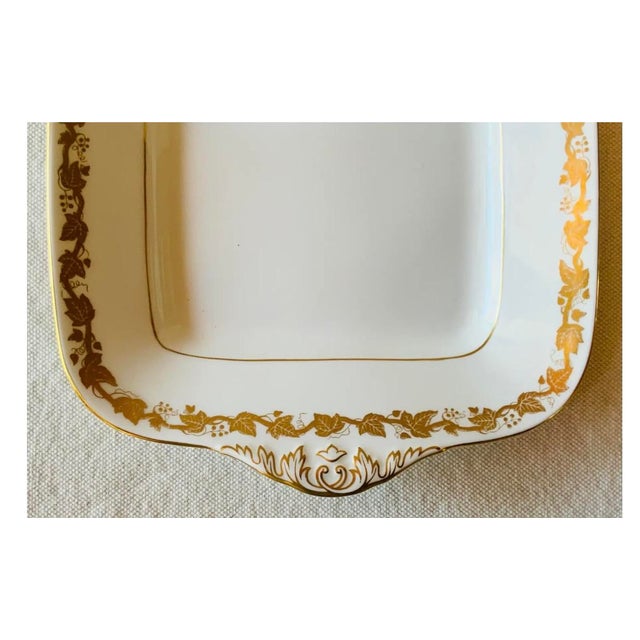 1950s Wedgwood Whitehall Gold Ivy Bone China Tea Set, 10-Piece For Sale - Image 14 of 18