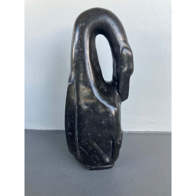 Modern Rare Large Shona Sculpture Attributed to Jonathan Mhondorohuma For Sale - Image 3 of 17